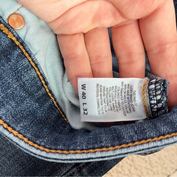 Lucky Brand Men's Slim Jeans Medium Wash - Picture 6 of 6